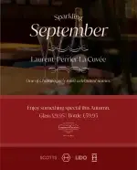 Laurent-Perrier La Cuvée. One of the most recognised names in Champagne, poured by the glass. £9.95 a glass, £59.95 a bottle, through September.
🍾 - @champagnelaurentperrier