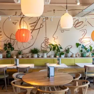 Light-filled, tiled, full of greenery, with cosy corners for two and bigger tables for a proper gathering. Barnton's own take on the Herringbone look.
Book your table easily using the link in our bio!